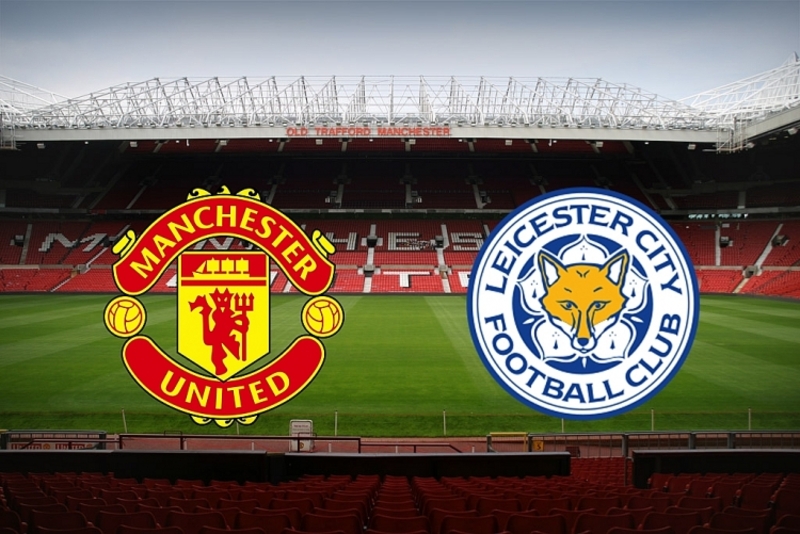 Logo 2 clb Manchester United và Leicester City